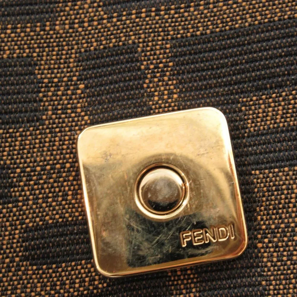 Fendi Mamma Bucket Shoulder Bag Canvas #101449F13B - Picture 10 of 10